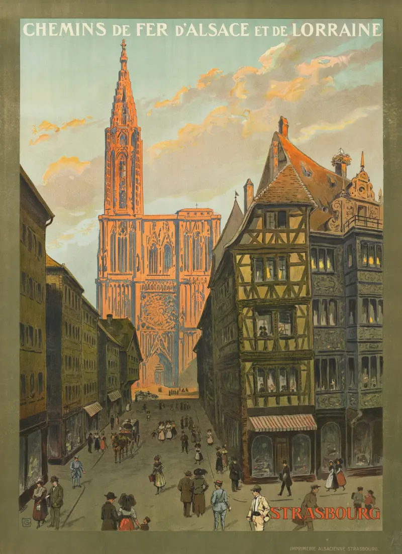 Chemins de fer d’Alsace et de Lorraine, Strasbourg