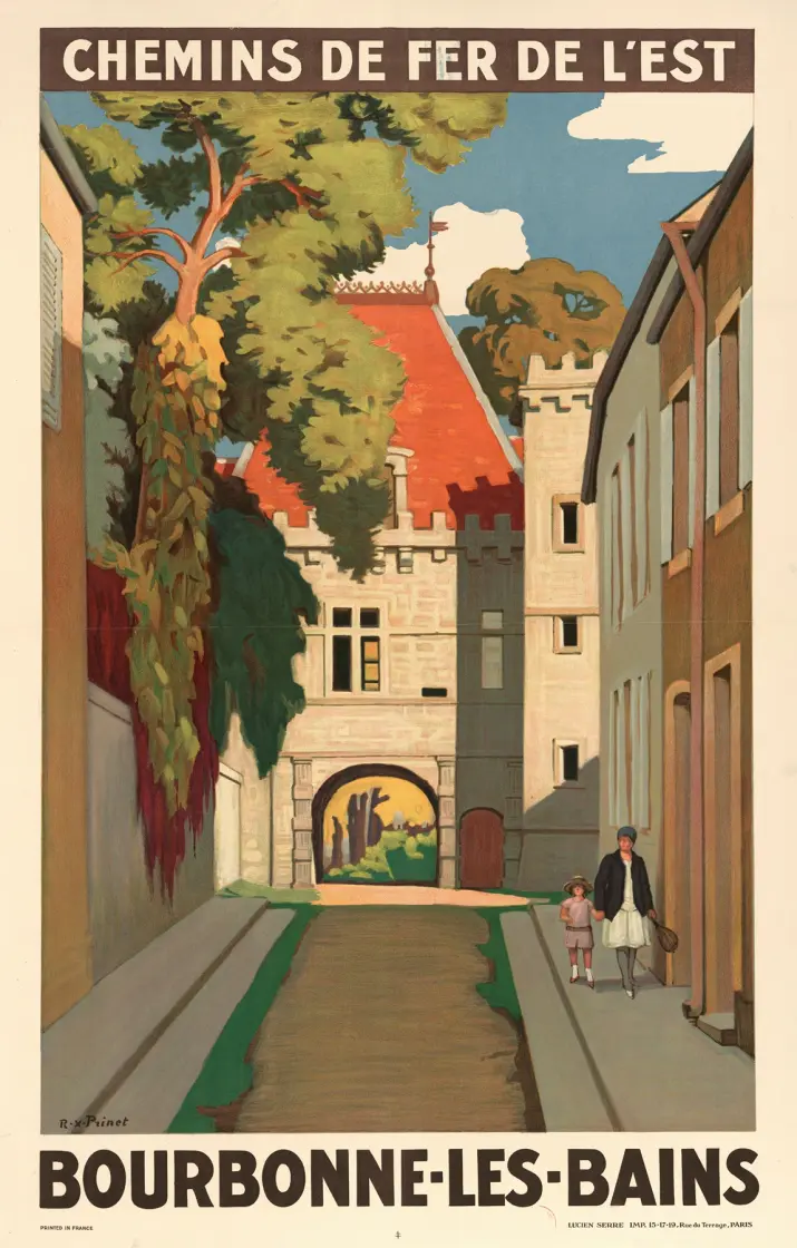 Chemins de Fer de L’Est. Bourbonne-les-Bains